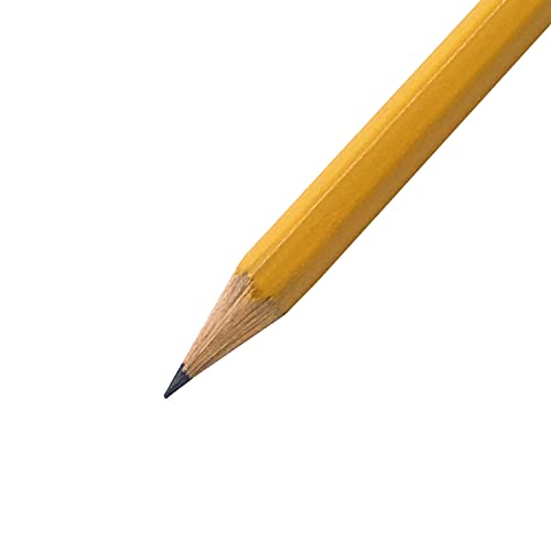 Cra-Z-Art U.S.A. Gold Pre-sharpened American Wood Cased #2 HB Yellow Pencils, 60 Pack - size: 1 Count (Pack of 60)