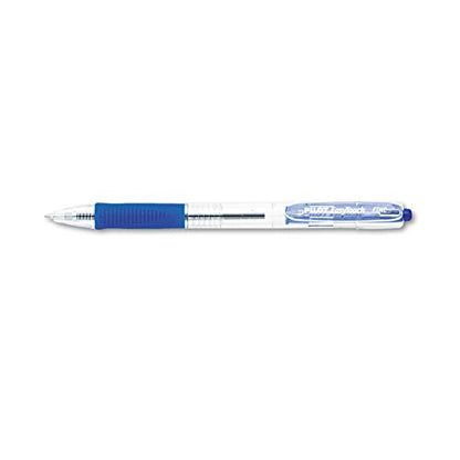 Pilot EasyTouch Refillable & Retractable Ballpoint Pens, Fine Point, Blue Ink Pens, 0.7mm, 12-Pack - color: Blue, style: Fine Point