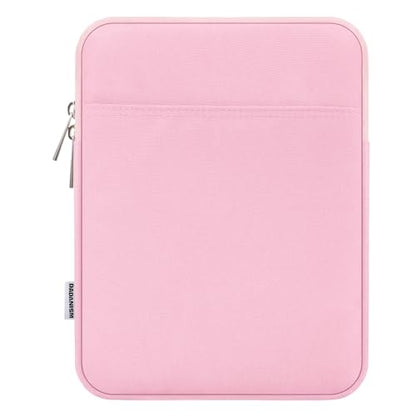 Dadanism 9-11" Tablet Sleeve Bag Carrying Case for iPad (A16) 11th Gen 11", iPad 10th Gen 10.9" Air 5/4, iPad Air/Pro 11", iPad 9/8/7th 10.2", Galaxy Tab A11+ Plus 11"/S9 FE, Tab M11 11",Flowers Pink - color: Flowers Pink, size: 9-11 inch