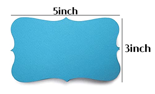 PPAPPAPPIYO 3x5 index card/Set of 72 Blank index cards 180gsm (BLUE) - color: BLUE