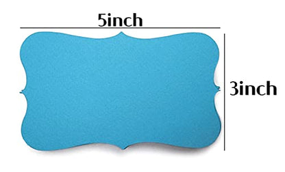 PPAPPAPPIYO 3x5 index card/Set of 72 Blank index cards 180gsm (BLUE) - color: BLUE