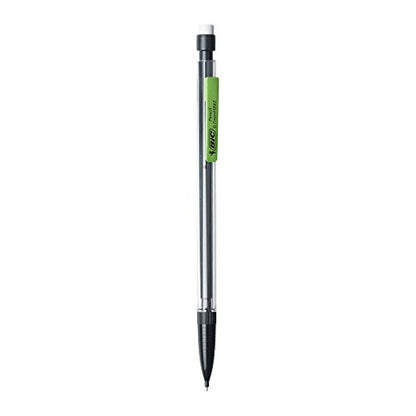 BIC Xtra-Precision Mechanical Pencil, Clear Barrel, Fine Point (0.5mm), 5-Count (Pack of 2) - size: 5 Count (Pack of 2), style: Fine Point