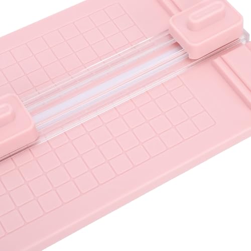 Hilitand Multi Function Paper Cutter Trimmer with Safe Hidden Blade and Wave Straight Cuts for Crafting A4 Paper and Photo Projects