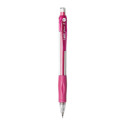 BIC Velocity Mechanical Pencils, With Colorful Barrel, Medium Point (0.7mm), 2-Count Pack Mechanical Pencils With Erasers - size: 2 Count (Pack of 1)