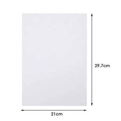 100 Sheets Tracing Paper 8.5 x 11 Inch, White Trace Paper Translucent Paper | Thin lightweight sheets, clear tracing, smooth writing, ideal for sketching, drawing, overlays, not for printers