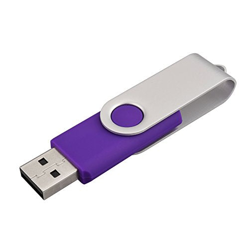 10 Pack 8GB USB Flah Drive USB 2.0 Pen Drive-Purple - color: Purple, size: 8GB