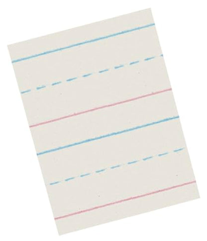 School Smart Zaner-Bloser Writing Paper, Handwriting Practice Lined Paper, Grade 2 Learning, 5/8 Inch Rule, 10-1/2 x 8 Inches, 500 Sheets - size: 10.5" x 8", style: 5/8 Inch Ruled
