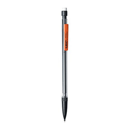 BIC Xtra-Precision Mechanical Pencil, Clear Barrel, Fine Point (0.5mm), 5-Count (Pack of 2) - size: 5 Count (Pack of 2), style: Fine Point