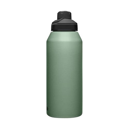 CamelBak Chute Mag Vacuum Insulated Stainless Steel Water Bottle, Magnetic Leak‑Resistant Cap for Everyday Hydration - color: Moss, size: 40 Ounces