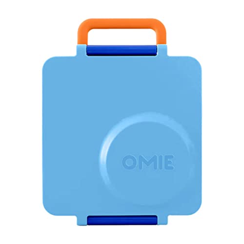 Omie OmieBox Kids Insulated Leakproof Bento Lunch Box with Food Jar (Blue Sky) - color: Blue Sky
