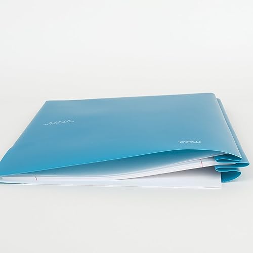 Five Star 2 Pocket Folders, Plastic Folders with Prong Fasteners, Holds 11” x 8-1/2”, Tidewater Blue, White, Amethyst Purple, Harvest Yellow (38136) (Pack of 24) - color: Trend, size: 24 Pack