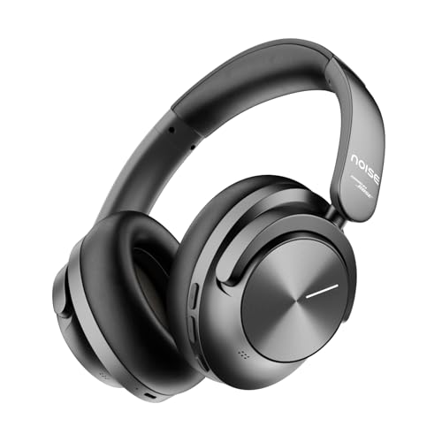Noise Master Buds Max, Sound by Bose Wireless Over-Ear Headphones with Segment Leading Adaptive ANC, Dynamic EQ, LHDC 5.0, Immersive Spatial Audio,Upto 60H Playtime, App Support - color: Onyx