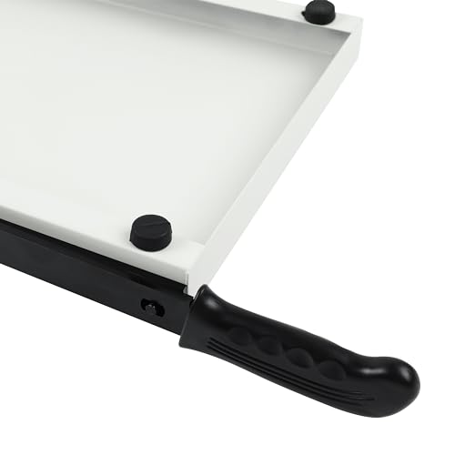 Precision Paper Cutter for A4/B5/A5/B6/B7, 10x13 inches, 70GSM Capacity, Metal Base - color: White