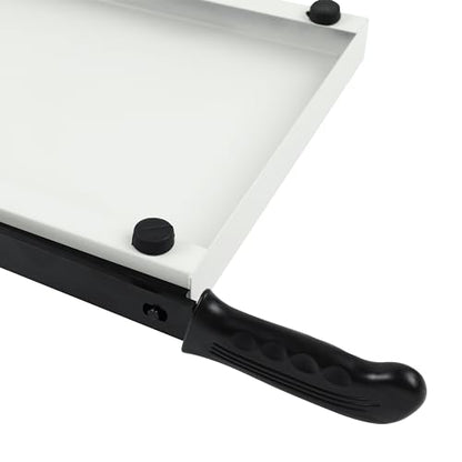 Precision Paper Cutter for A4/B5/A5/B6/B7, 10x13 inches, 70GSM Capacity, Metal Base - color: White