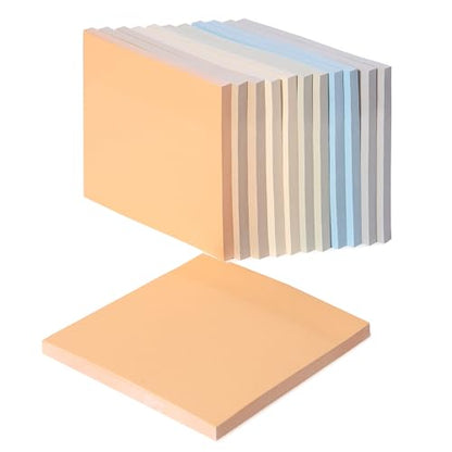 Mr. Pen- Sticky Notes, 3"x3", 12 Pads, 600 Sheets, Colorful | Sticky Notes Bulk, Self-Stick Note Pads, Perfect for Office, School, Home, Study & Organization - color: Winter