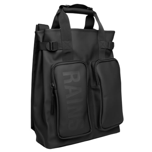 RAINS Texel Tote Backpack – Waterproof Hybrid Tote & Backpack with Padded Laptop Sleeve (Fits 15″)