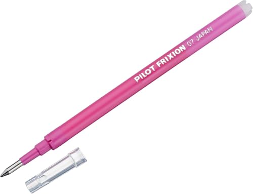 Pilot Refills for Frixion Rollerball 0.7 mm, Pink, (Pack of 3) - color: Pink, size: 3 Count (Pack of 1)
