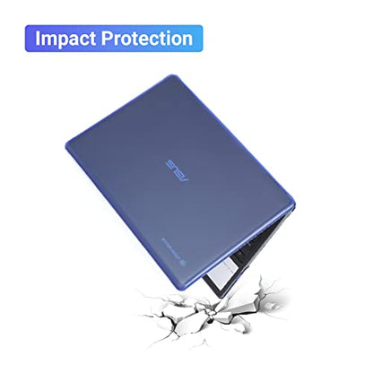 mCover Case Compatible for 2022~2023 11.6" ASUS Chromebook CR1 (CR1100CA or CR1100FA) Series Laptop Computers ONLY (NOT Fitting Any Other ASUS Models) - Black - color: Black
