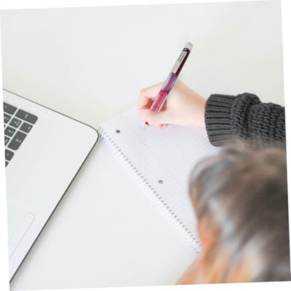 Lurrose 9pcs Quick-drying Gel Pen for School Office Smooth Writing Portable Sign Pens for Exams Journaling Creative Projects