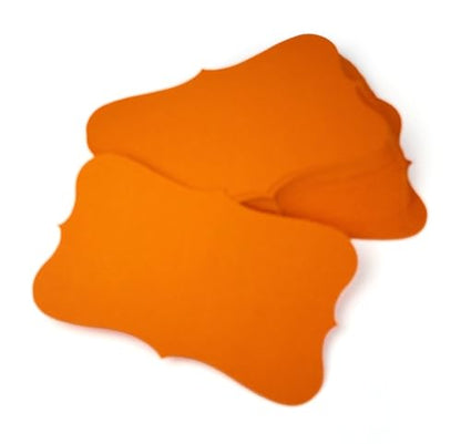 PPAPPAPPIYO 3x5 index card/Set of 72 Blank index cards 180gsm (Orange) - color: Orange