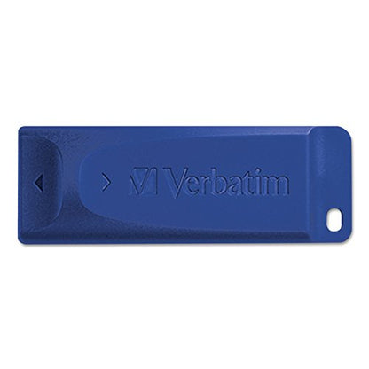Verbatim 16GB USB 2.0 Flash Drive - Cap-Less & Universally Compatible - Blue - size: 16 GB