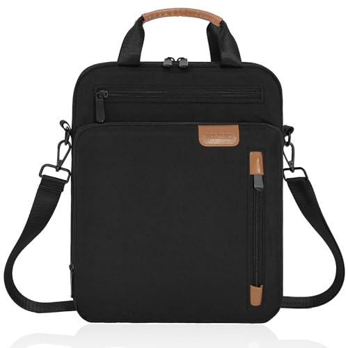 9-11 Inch Tablet Sleeve Bag, Padded Protective Travel Carrying Case for iPad A16 2025, iPad Air M4 11-inch 2026 M3 M2, iPad Pro M5/M4 11 inch, iPad 10/9/8/7th, Galaxy Tab A9+/S9/S8 11" - color: Black, size: 9-11 Inch