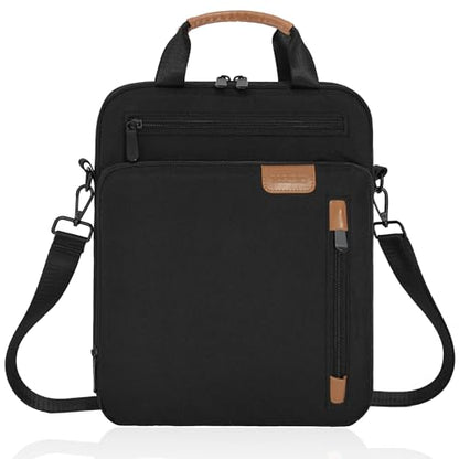 9-11 Inch Tablet Sleeve Bag, Padded Protective Travel Carrying Case for iPad A16 2025, iPad Air M4 11-inch 2026 M3 M2, iPad Pro M5/M4 11 inch, iPad 10/9/8/7th, Galaxy Tab A9+/S9/S8 11" - color: Black, size: 9-11 Inch