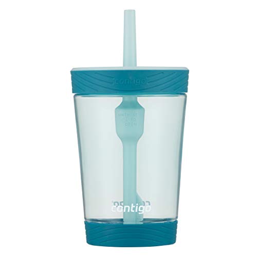 Contigo Kids Spill-Proof Tumbler with Straw 14oz. Honeydew - color: Honeydew, size: 14 Ounces