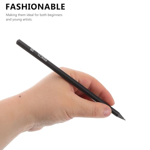 DOITOOL 30pcs Soft Graphite Drawing Pencils, Sketching and Shading Set with Comfortable Grip, Art Supplies for Creative Learning and School Use