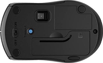 HP Wireless Mouse 220 Silent, Ambidextrous, RF Wireless, Black