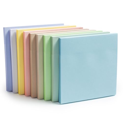 M&G 18 Pads Sticky Notes 3x3 Inch, Self Sticky Notes 9 Soft Pastel Colors, Easy to Stick Self-Stick Note Pads, Office and School Supplies for Home, Desk, and Notebook Use, 50 Sheets/Pad - style: Pastel 9 Colors（900 Sheets）