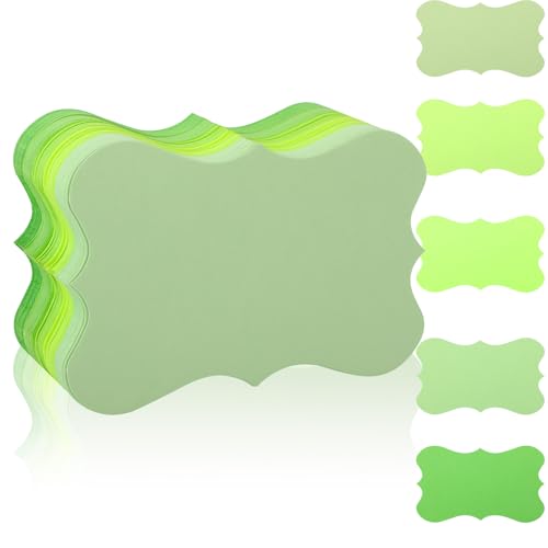 150 Pack Green Blank Index Cards 3x5 Inch Thick Flash Cards Green colored cardstock Thank You Cards Colored Note Cardstock Business Cards For Learning Arts Crafts Office Supplies - color: Light Green