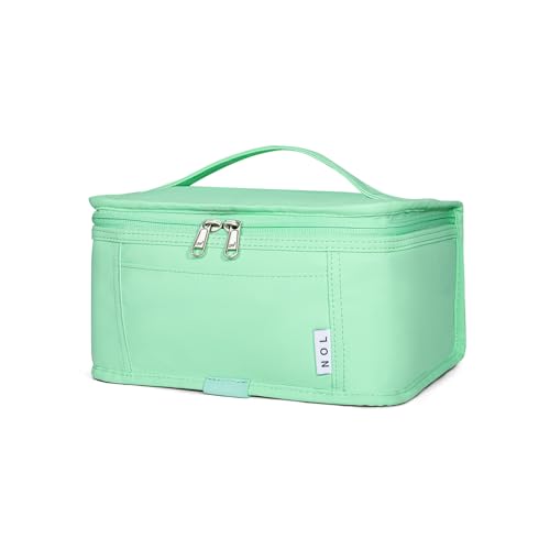 NOL Natural Organic Lifestyle Small Lunch Bag Mini Lunch Box Insulated Lunch Bag for Men/Women Leakproof Cooler Tote Bag Lightweight Nylon Waterproof Lunch Box For Work,Mint green - color: Mint Green, size: Medium(5 Liters)