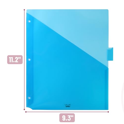 Mr. Pen- Binder Dividers with Pockets and Tabs, 8 Pack | Pocket Dividers for 3 Ring Binder with Tabs, Binder Dividers with Pockets, Dividers with Pockets, Binder Divider - color: Pastel, size: 8 Pack