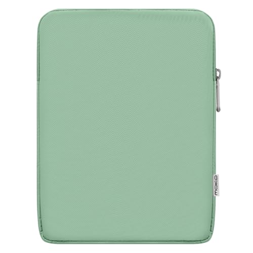 MoKo 7-8 Inch Tablet Sleeve Bag, Polyester Pouch Cover Case Slim Design | Fits iPad Mini (A17 Pro) 8.3" 2024, iPad Mini 6/5/4/3/2/1, Samsung Galaxy Tab S2 8.0, Tab A 8.0, ZenPad Z8s 7.9, Dark Green - color: Dark Green, size: 7-8 inch