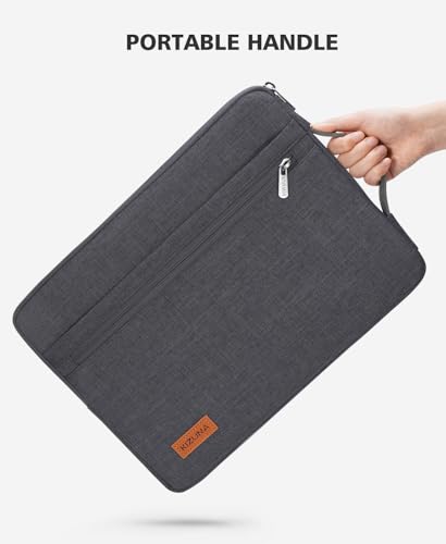 KIZUNA Laptop Tablet Sleeve 10 Inch Water-Resistant Computer Case Hand Bag for 11" iPad Air M3 Pro M4/11 iPad A16/10.9 iPad/10.5" Samsung Galaxy Tab S6/10.5" Surface Go 3/10.1" Lenovo Smart - color: Dark Grey, size: 9.7-10.5 Inch / 11" iPad Pro 2020
