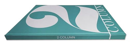 BookFactory 2 Column Columnar Book, Hardbound, 100 Pages - size: 2 Column, style: Laminate Hardbound
