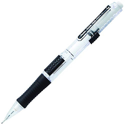 Pentel Quick Click Mechanical Pencil, (0.7mm), Medium, Black Barrel, Box of 12 Pencils (PD217A) - color: Black, size: 12 Count (Pack of 1), style: 0.7mm