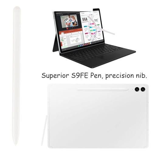 2 Pack Galaxy Tab S9 FE S Pen for Samsung Galaxy Tab S9 FE / S9 FE+ Stylus Pen,Replacement for Samsung Galaxy Tab S9 FE Pen(Silver) - color: (Silver）