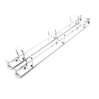 2Pack Letter Size 3 D-Rings Binder Mechanism with Trigger Booster, 1 inch Capacity,11 inch Sheet Size,20mm Base Width