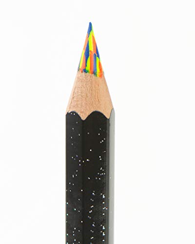 Koh-I-Noor Magic FX Pencils, 5-Pack - Original, Tropical, Neon, America and Fire (FA3405.5BC) - size: 5 Count (Pack of 1)