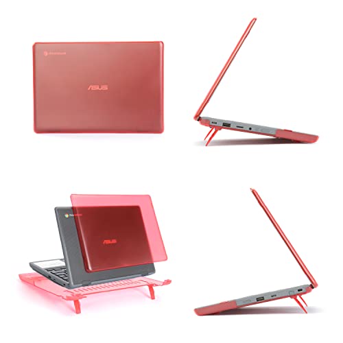 mCover Case ONLY Compatible with 2022~2023 11.6" ASUS Chromebook CR1 (CR1100CA or CR1100FA) Series Laptop Computers (NOT Fitting Any Other ASUS Models) - Purple - color: Purple
