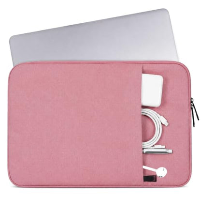 CAAORDKSO 11.6-12.3 Inch Laptop Sleeve for Lenovo 11.6" 300e 500e Chromebook, Dell Latitude 3190 11.6", Samsung Chromebook Plus 12.2", acer Chromebook Spin 511 11.6", 12-13" Microsoft Surface Pro,Pink - color: Pink