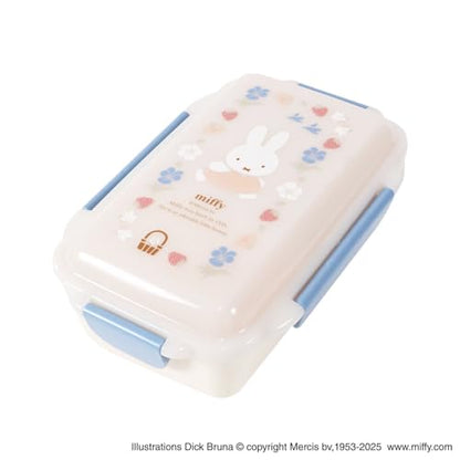 Kutsuwa MF950 British Garden Single Tier Bento Box, Sealed, 4-Point Closure, 16.9 fl oz (500 ml), Made in Japan - color: 1 tier lunch box