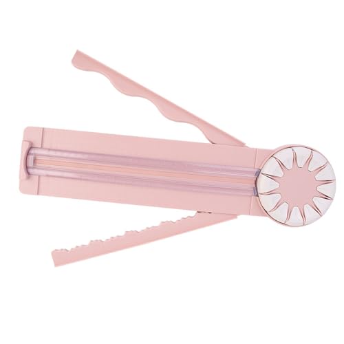 12 in 1 Paper Trimmer Craft Cutter, Portable Scrapbook Paper Cutting Tool with Straight Wavy Dashed Line Blades & Scoring Function for DIY Crafts, Journals & Card Making