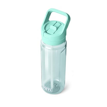 YETI Yonder 750 ml/25 oz Water Bottle with Yonder Straw Cap, Seafoam - color: Seafoam, size: 25 Ounces