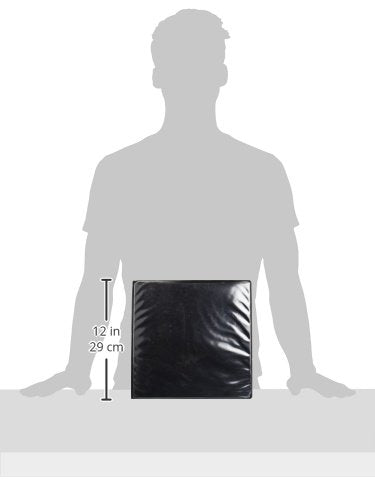 Samsill Durable 2 inch 3 Ring Binder, D Ring Binder, 100% Recycled Chipboard, Black - color: Black, size: 1 Pack, style: 2 Inch