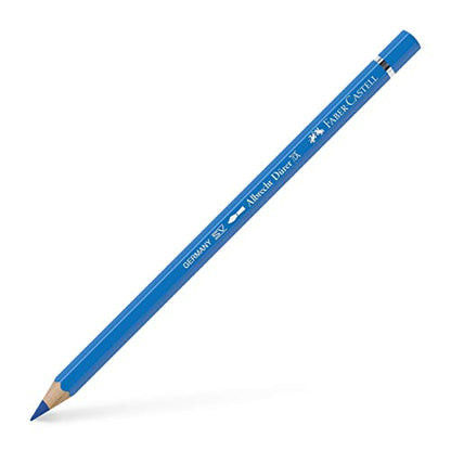 Faber-Castell Art & Graphic Albrecht Dürer Watercolour Pencil, (110), Phthalo Blue, For Art, Craft, Drawing, Sketching, Home, School, University, Colouring - color: Phthalo Blue