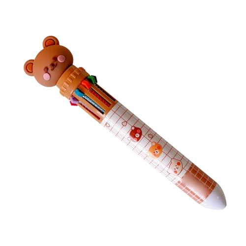 Multi-Color Gel Pen Set with Quick-Drying Ink, Push-Button Retractable Design, Writing Ballpoint Pens for Students & Office Use – Premium Plastic Body, Cute & Functional Stationery (Compatible with