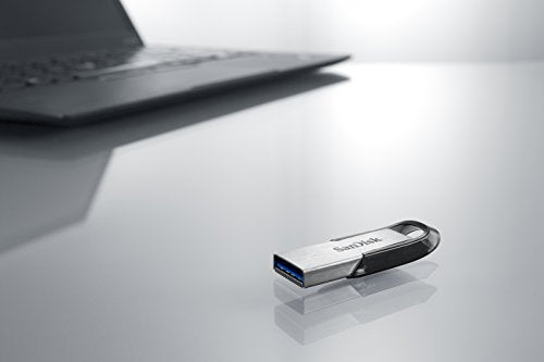 SANDISK 128GB Ultra Flair USB 3.0 Flash Drive, SDCZ73-128G-G46, Black (Pack of 3) - size: 128GB (Pack of 3)